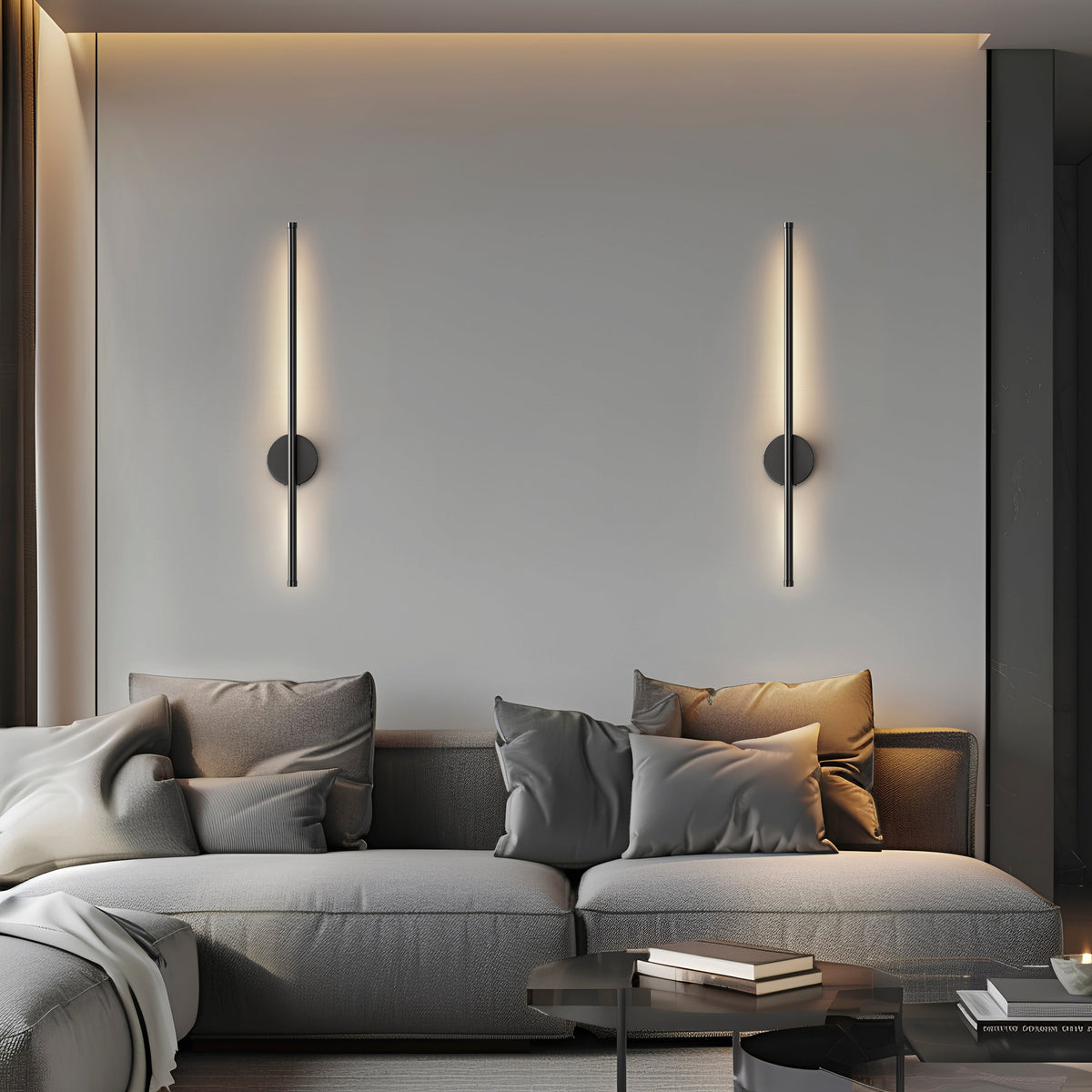 WIRELESS MODERN WALL LIGHTS (SET OF 2)