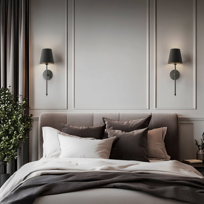 WIRELESS DARK WALL SCONCES (SET OF 2)