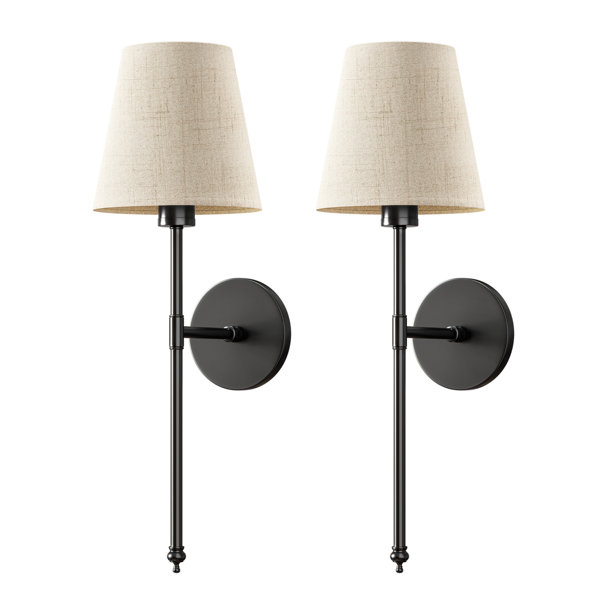WIRELESS SAND WALL SCONCES (SET OF 2)