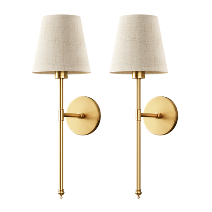 WIRELESS SAND WALL SCONCES (SET OF 2)
